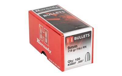 HRNDY FMJ-RN 9MM .355 115GR 100CT - Image 2