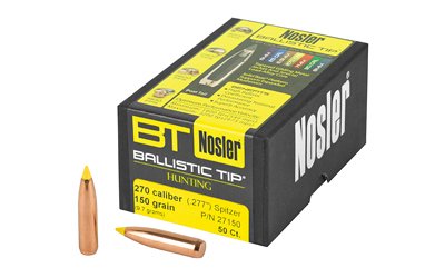 NOSLER 270 CAL 150GR 50CT NOSLER 270 CAL 150GR 50CT