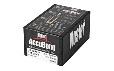 NOSLER 30 CAL 165GR ACCUBOND 50CT - Image 3