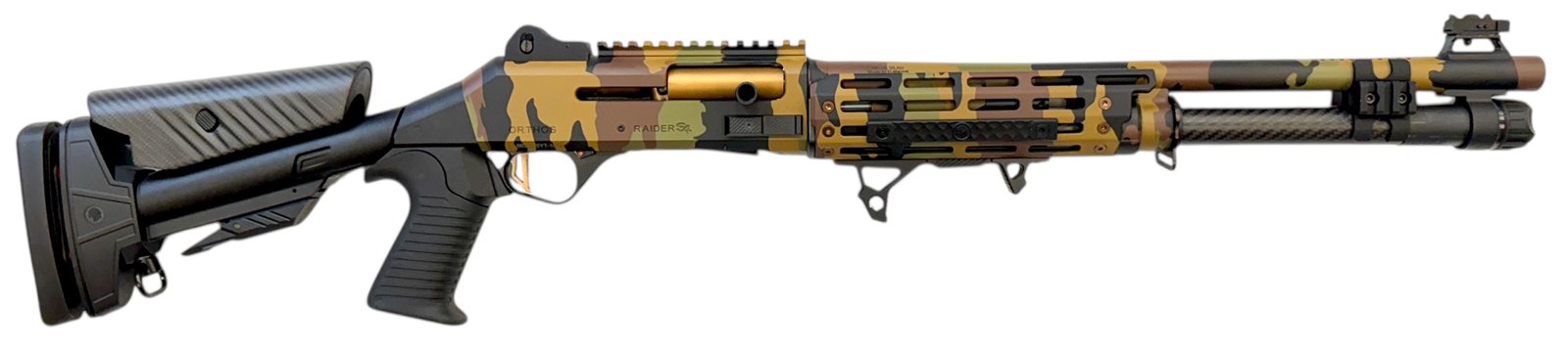 ORTHOS RAIDER S4 ELITE N91 CAMO 12GA 18 ORTHOS RAIDER S4 ELITE N91 CAMO 12GA 18