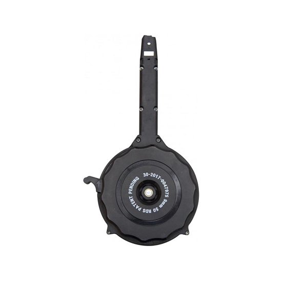 RWB DRUM MAG GLOCK 9MM 50RD BLACK POLYMER (20) RWB DRUM MAG GLOCK 9MM 50RD BLACK POLYMER (20)