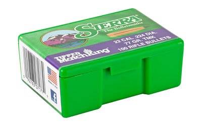 SIERRA TIPPED MK .224 77GR 100CT - Image 2