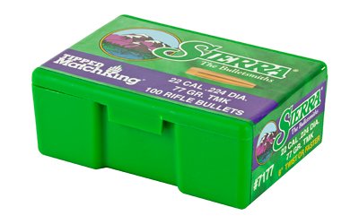 SIERRA TIPPED MK .224 77GR 100CT - Image 3