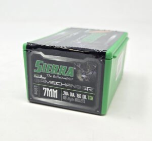 Sierra 7mm (.284 Dia) Reloading Bullets Tipped Gameking SRAA4550 150 Grain Ballistic Tip 100 Pieces