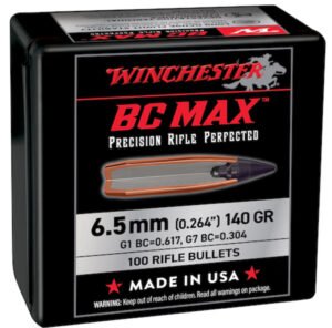 WIN BULLET SUPREME BC 6.5MM 140GR 100/10