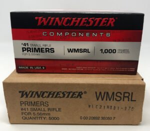 Winchester Small Rifle Primers for 5.56mm WMSRL 1000 Pieces