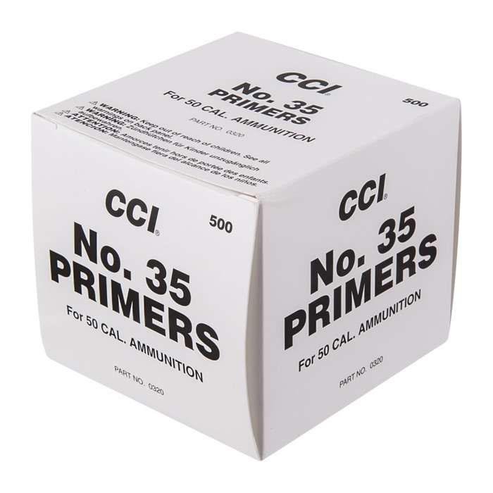 CCI Standard Primers #35 .50 Cal BMG – 500/ct CCI Standard Primers #35 .50 Cal BMG – 500/ct