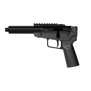 Dark Mountain Stowaway Handgun 5.7x28mm Single Shot 5″ 1/2×28 Threaded Barrel Black