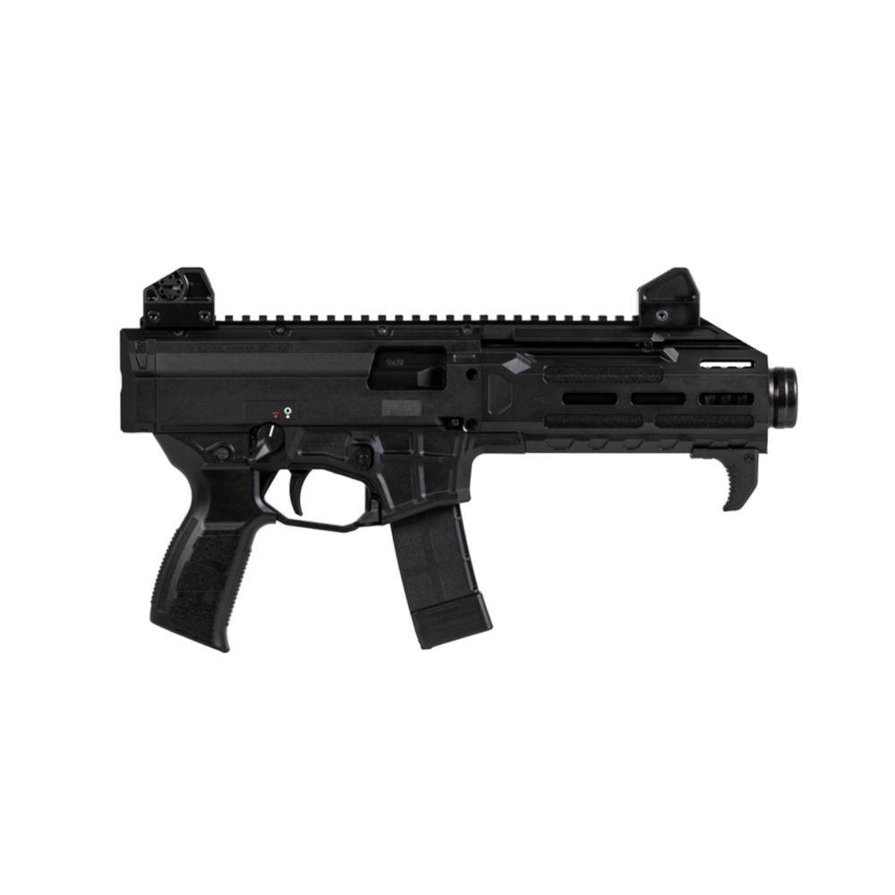 CZ USA Scorpion 3+ Handgun 9mm Luger 20rd Magazines (5) 7.8″ 1/2×28 Threaded Barrel Black with QD Sling Mount CZ USA Scorpion 3+ Handgun 9mm Luger 20rd Magazines (5) 7.8″ 1/2×28 Threaded Barrel Black with QD Sling Mount