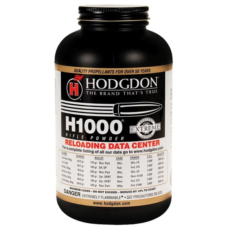 Hodgdon Extreme H1000 Rifle Powder 1 lbs Hodgdon Extreme H1000 Rifle Powder 1 lbs