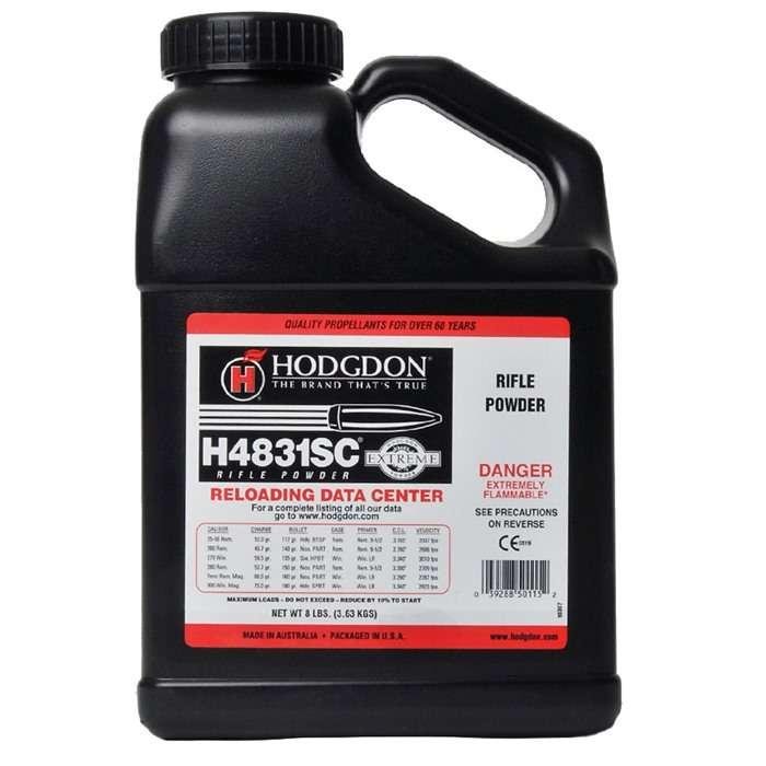 Hodgdon Extreme H4831 Short Cut Rifle Powder 8 lbs Hodgdon Extreme H4831 Short Cut Rifle Powder 8 lbs