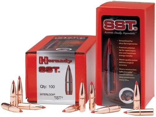 Hornady SST Bullets .270 cal .277″ 120 gr SST 100/ct Hornady SST Bullets .270 cal .277″ 120 gr SST 100/ct