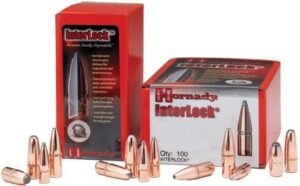 Hornady InterLock Bullets .405 cal .411″ 300 gr SP 50/ct