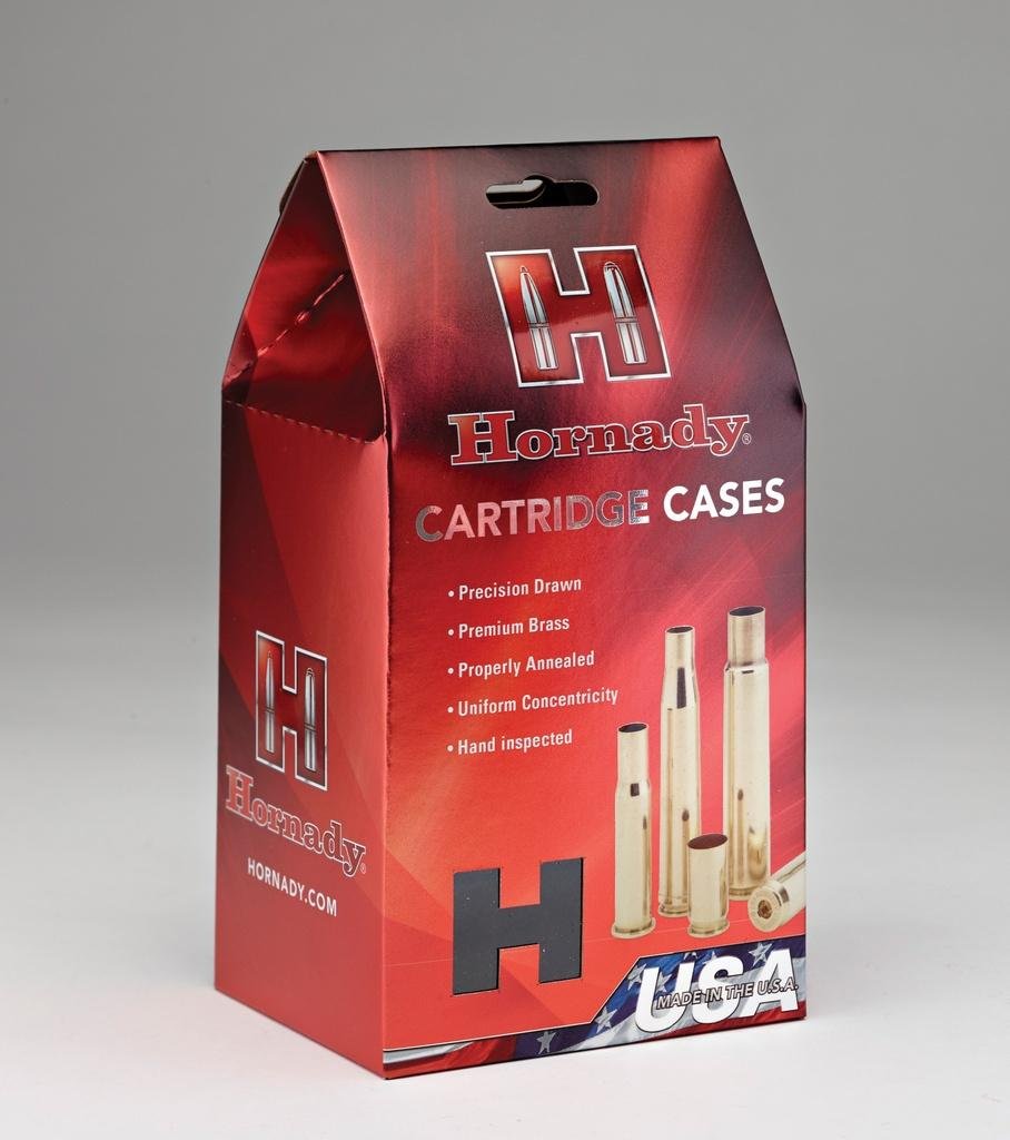 Hornady Unprimed Brass Rifle Cartridge Cases 6mm 50/rd Hornady Unprimed Brass Rifle Cartridge Cases 6mm 50/rd