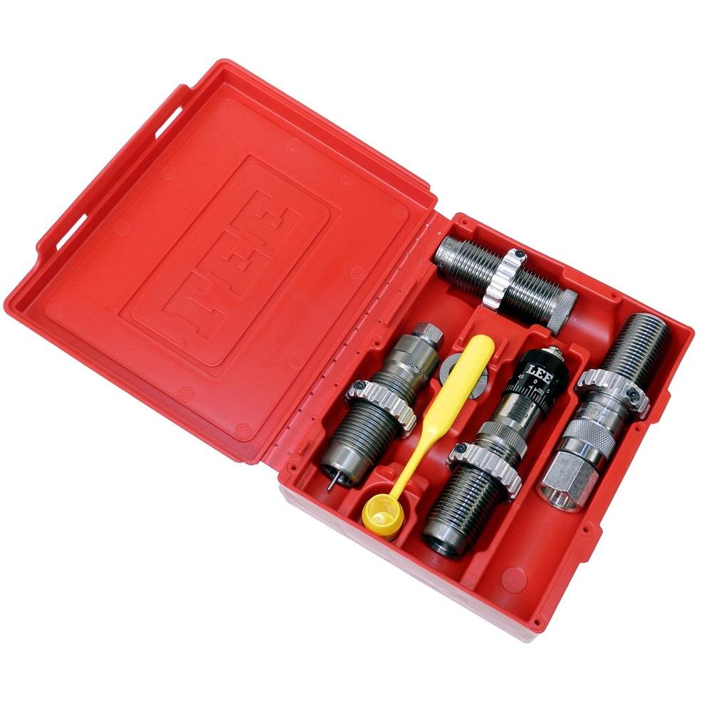 Lee 12.7x42mm 50 Beowulf Micrometer Full Length Sizing Steel 4-Die Set Lee 12.7x42mm 50 Beowulf Micrometer Full Length Sizing Steel 4-Die Set