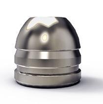 Lee Round Flat Nose Pistol Mould – Double Cavity (Handles Included) .452″ 160 gr
