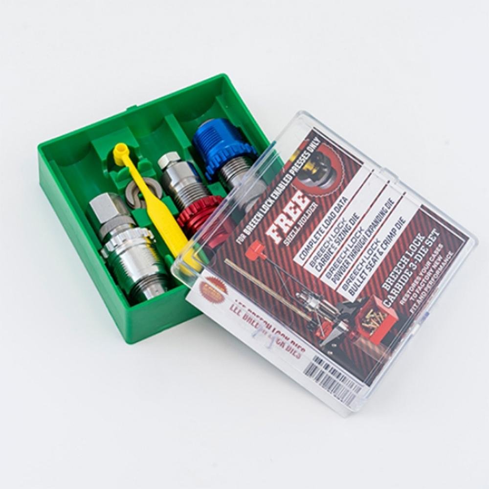 Lee Carbide Breech Lock Bushings 3-Die Set .380 Auto Lee Carbide Breech Lock Bushings 3-Die Set .380 Auto