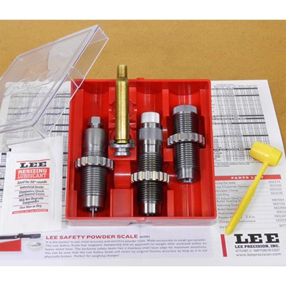 Lee 375 Raptor Full Length Sizing 3-Die Set Lee 375 Raptor Full Length Sizing 3-Die Set