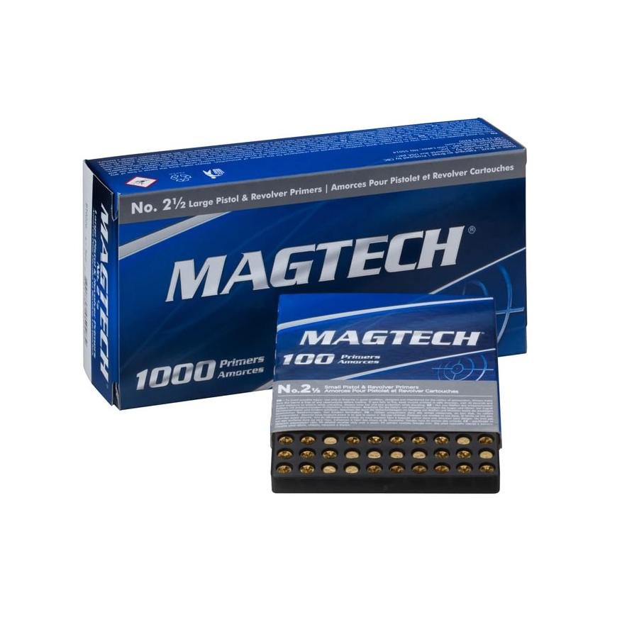 Magtech Large Pistol Primer (2½) -1000/ct Magtech Large Pistol Primer (2½) -1000/ct