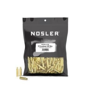 Nosler Unprimed Bulk Brass 22 Creedmoor 50/ct
