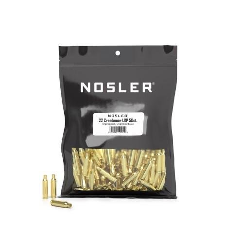 Nosler Unprimed Bulk Brass 22 Creedmoor 50/ct Nosler Unprimed Bulk Brass 22 Creedmoor 50/ct