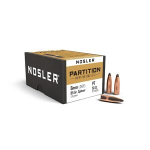 Nosler Partition Rifle Bullets 6mm .243″ 85 gr SPT 50/ct