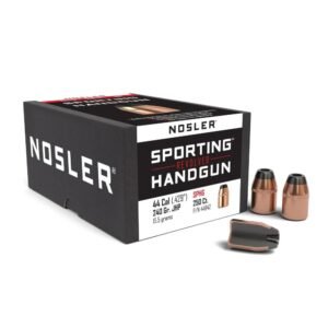 Nosler Sporting Handgun Revolver Bullets .44 cal .429″ 240 gr JHP 250/ct