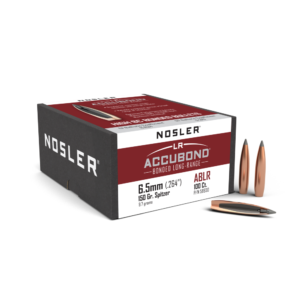 Nosler Accubond Long Range Rifle Bullets 6.5mm .264″ 150gr 100/rd