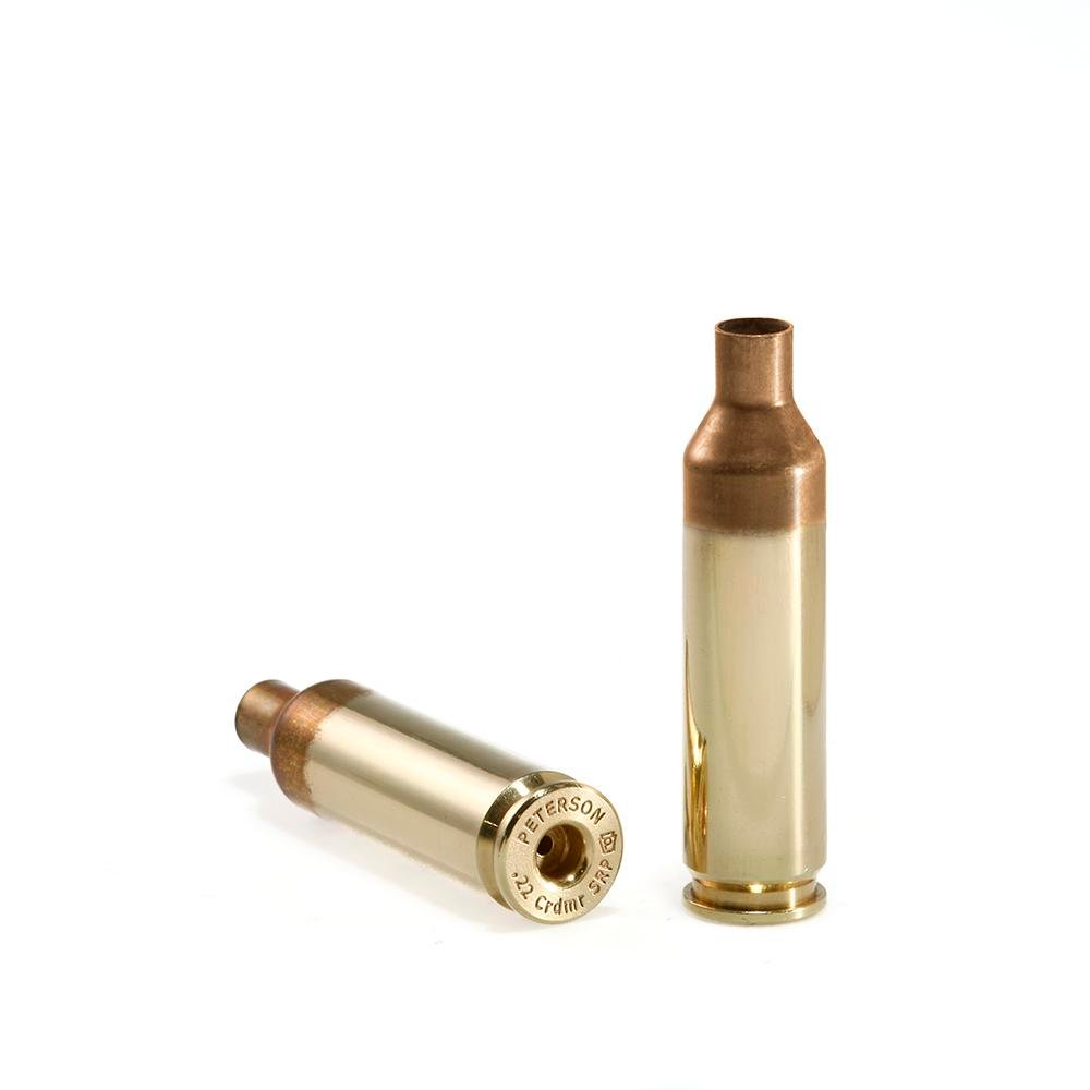 Peterson SRP(Small Rifle Primer) Unprimed Brass 22 Creedmoor – 500/ct Peterson SRP(Small Rifle Primer) Unprimed Brass 22 Creedmoor – 500/ct