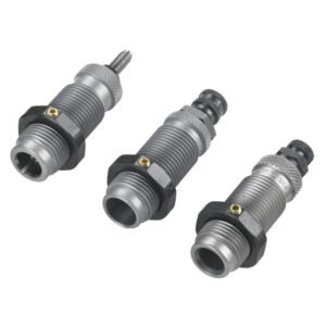 RCBS Carbide Roll Crimp 3 Die Set – Group B – Popular Pistol Cartridges –  .454 Casull