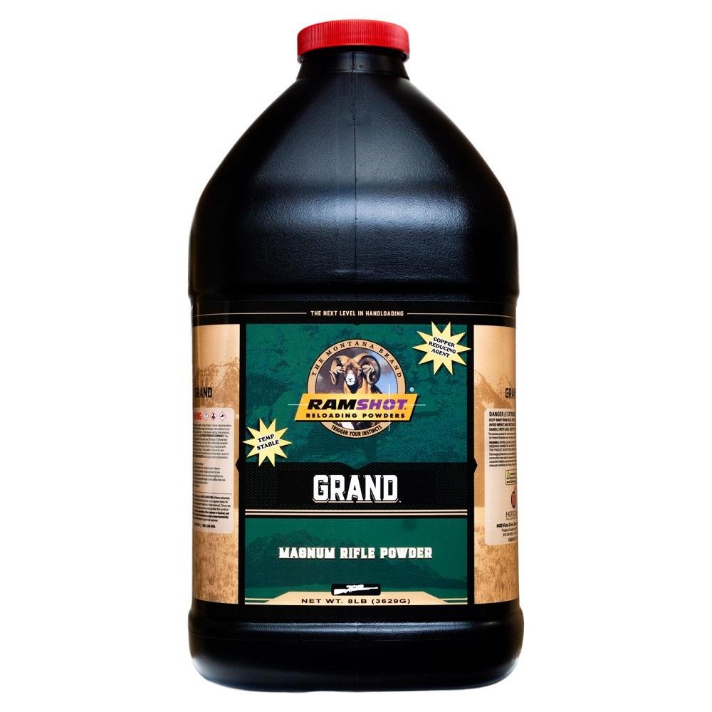Ramshot Grand Rifle Powder 8lb Ramshot Grand Rifle Powder 8lb