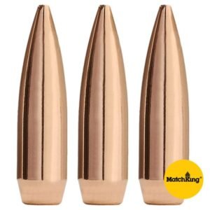 Sierra MatchKing Rifle Bullets (500/ct) .30 cal .308″ 168 gr HPBT