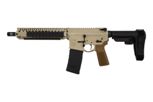 DANIEL DEFENSE MK18 ELITE 300BLK PISTOL 10.3″ FDE SB TACTICAL BRACE 1-30RD MAG