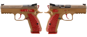 CZ SHADOW II COMPACT PEANUT BUTTER & STRAWBERRY JELLY 9MM PISTOL 4″ 2-15RD MAGS