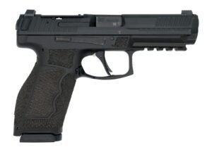 Langdon Tactical Tech VP9A1FHPRDMWC HK VP9A1F  Full Size Frame 9mm Luger 17+1 4.53" Black Nitride Polygonal Rifled Barrel, Black Nitride Optic Ready/Serrated Slide, Black Polymer Frame w/Picatinny Rai