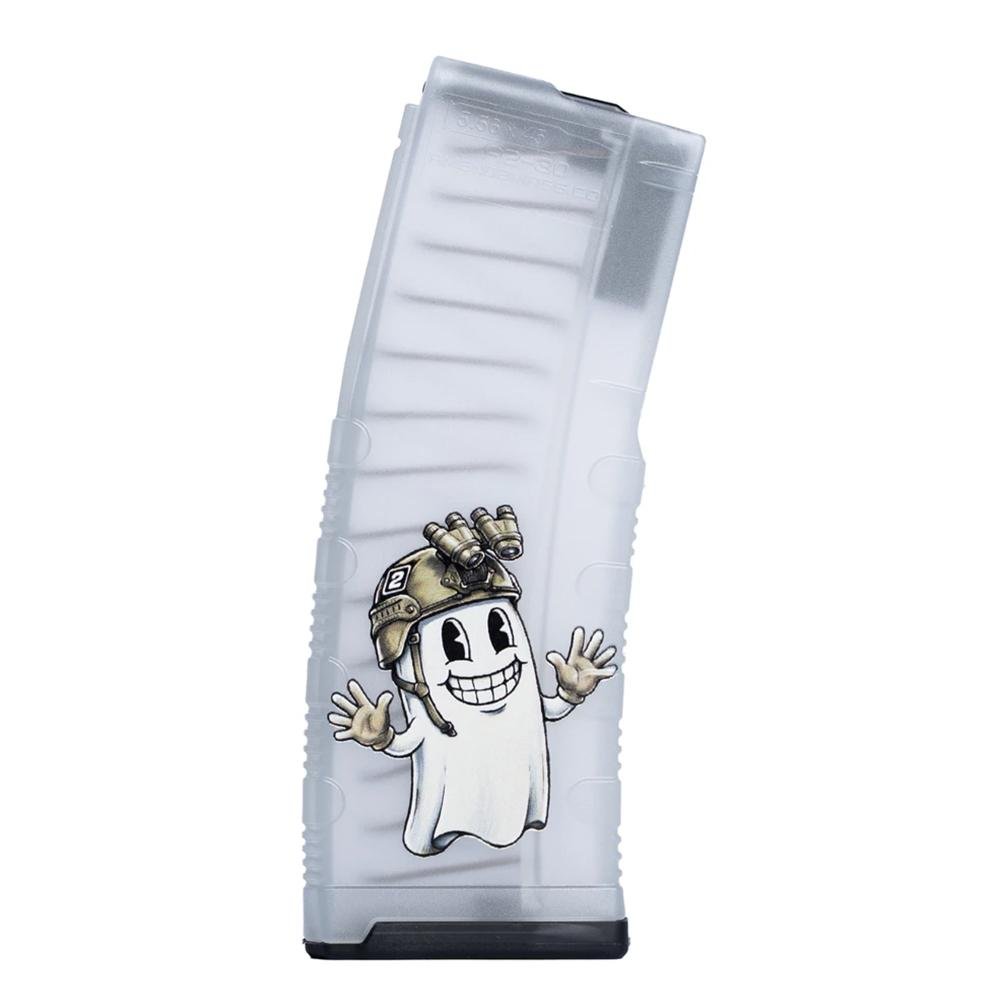 Amend2 Glow-In-The-Dark Tactical Ghost AR-15 Mod-C Rifle Magazine 5.56/.223 30/rd